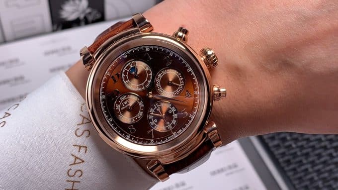 注目度NO.1IWC ダヴィンチ コピーシリーズ メンズ 自動巻き6色 - 画像 (8)