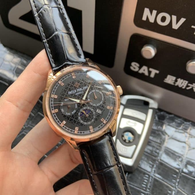 高級人気新品パテックフィリップ 時計 スーパーコピー メンズ 自動巻き 2色