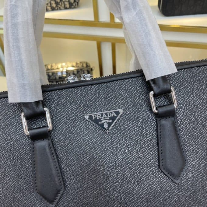 高品質 プラダバッグコピー 定番人気2022新品 PRADA メンズ ブリーフケース - 画像 (6)