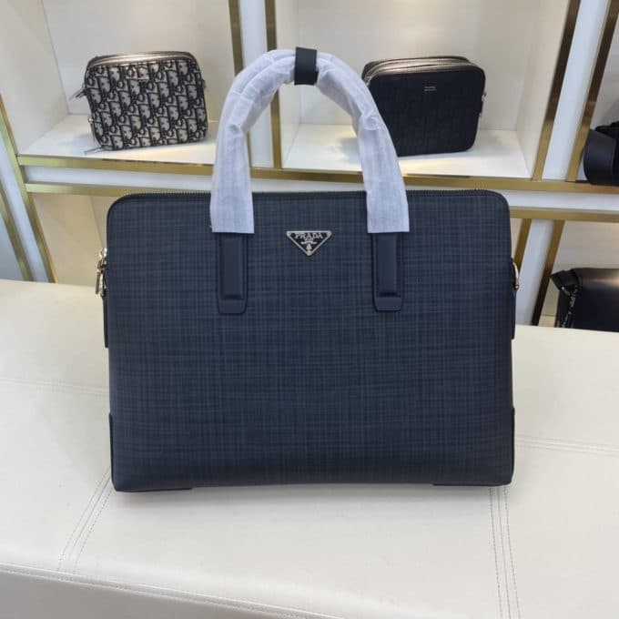 高品質 プラダバッグコピー 定番人気2022新品 PRADA メンズ ブリーフケース