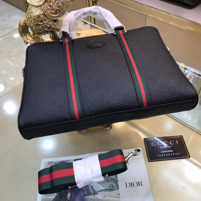 グッチバッグコピー 定番人気2022新品 GUCCI メンズ ブリーフケース - 画像 (7)