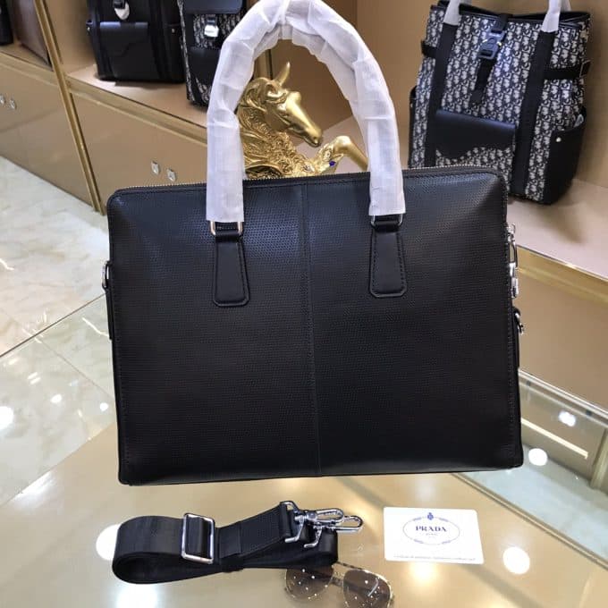 高品質プラダバッグコピー 定番人気2022新品 PRADA メンズ ブリーフケース - 画像 (2)