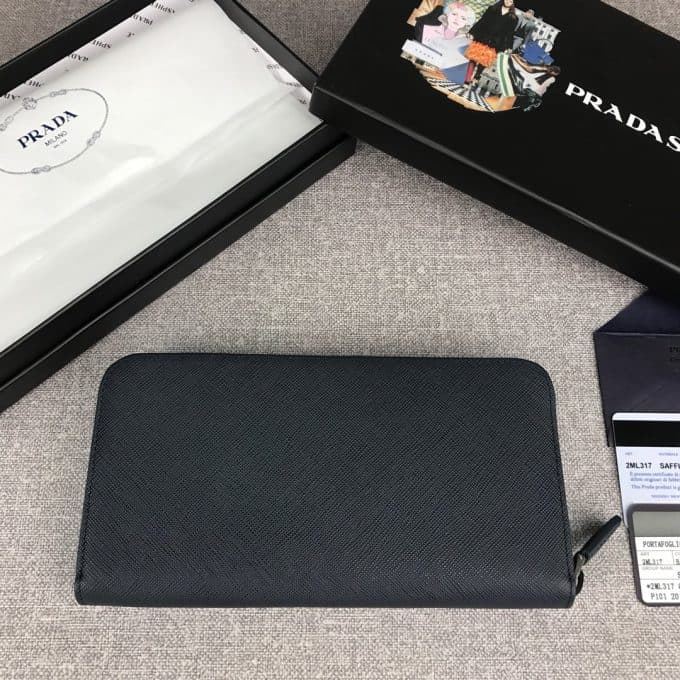 プラダ財布コピー 定番人気2021新品 PRADA メンズ 長財布 - 画像 (2)
