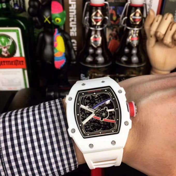 高品質リシャールミル 時計 スーパーコピー メンズ 自動巻き2色