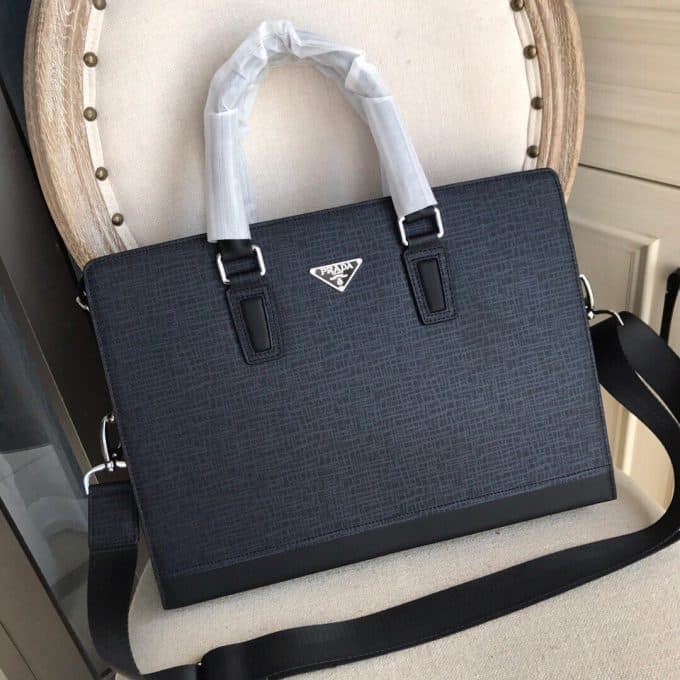 高品質プラダバッグコピー 2022新品注目度NO.1 PRADA メンズ ブリーフケース - 画像 (3)