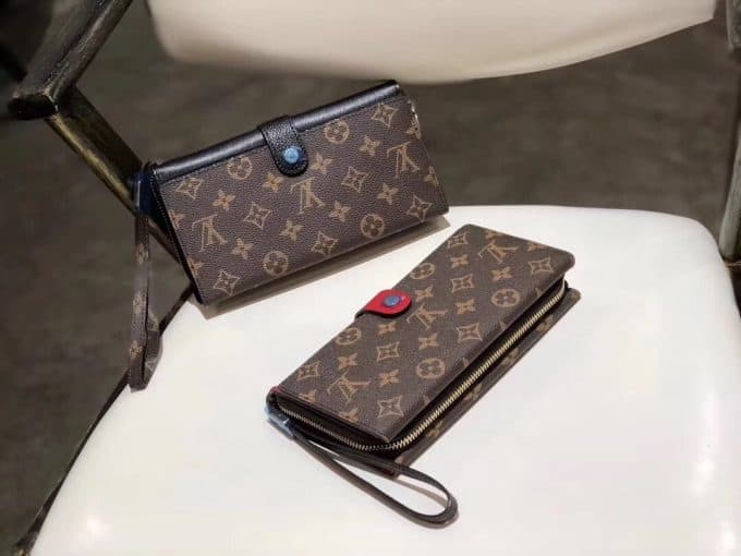 ルイヴィトン財布コピー 定番人気2021新品 Louis Vuitton 男女兼用 長財布 2色