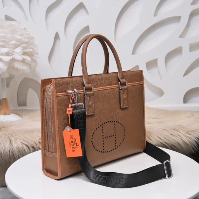 高品質 エルメスバッグコピー 大人気2022新品 HERMES メンズ ブリーフケース - 画像 (2)