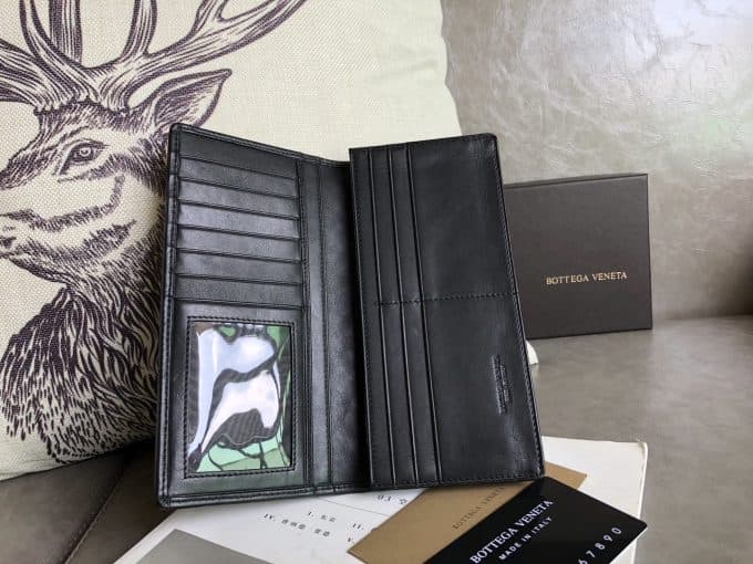 ボッテガヴェネタ財布コピー 定番人気2021新品 Bottega Veneta メンズ 長財布 - 画像 (3)