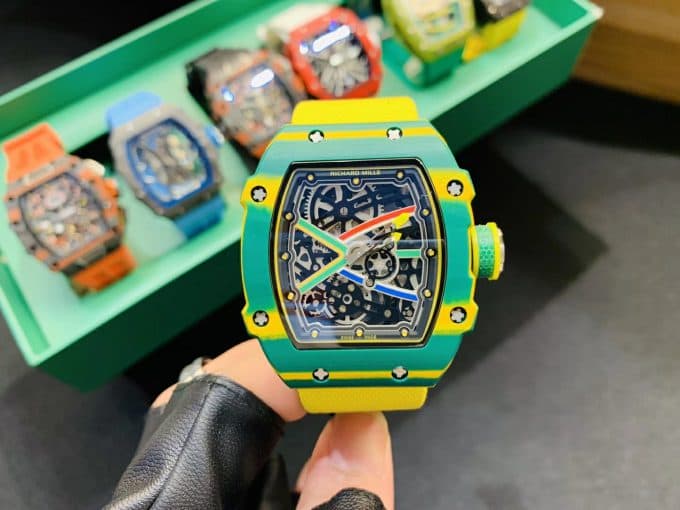 高級人気新品リシャールミル 時計 スーパーコピー メンズ 自動巻き7色 - 画像 (2)