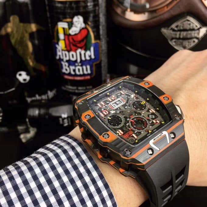 高品質リシャールミル 時計 スーパーコピー メンズ 自動巻き2色 - 画像 (3)