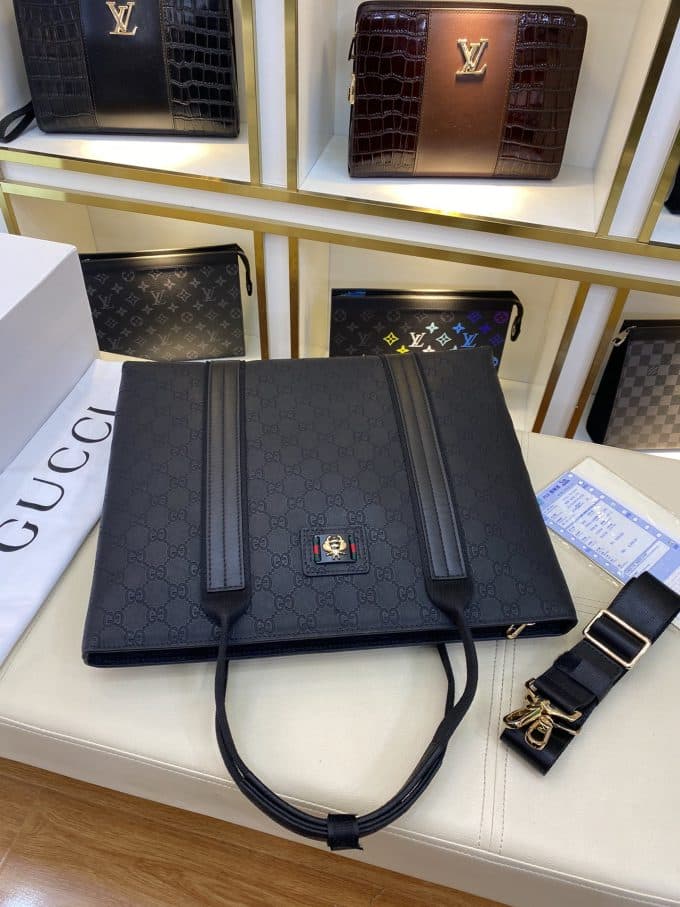 人気高級グッチバッグコピー 2022新品注目度NO.1 GUCCI メンズ ブリーフケース - 画像 (3)