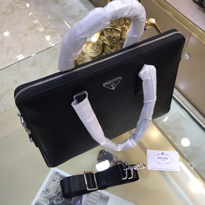 高品質プラダバッグコピー 定番人気2022新品 PRADA メンズ ブリーフケース - 画像 (6)