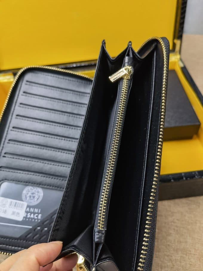 ヴェルサーチェ財布コピー 定番人気2021新品  VERSACE メンズ 長財布 - 画像 (9)