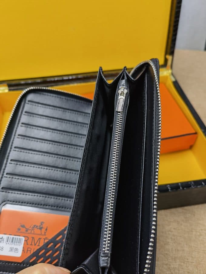 エルメス財布コピー 定番人気2021新品 Hermes メンズ 長財布 - 画像 (9)
