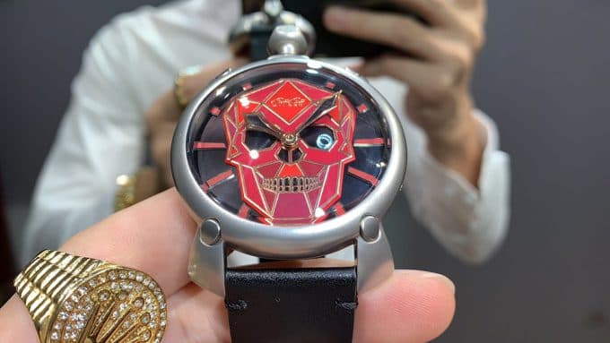 定番人気売れ筋ガガミラノ コピー 時計 GaGa MILANOメンズ 自動巻き 2色 - 画像 (3)