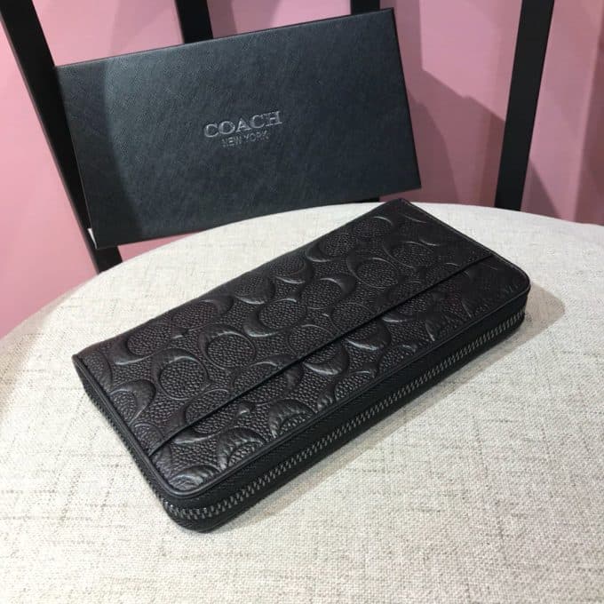 コーチ財布コピー 定番人気2021新品 Coach メンズ 長財布 - 画像 (5)