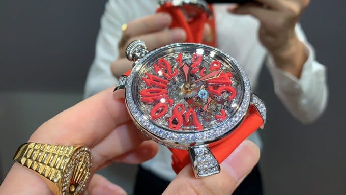 高品質ガガミラノ コピー 時計 GaGa MILANOメンズ 自動巻き 2色 - 画像 (2)