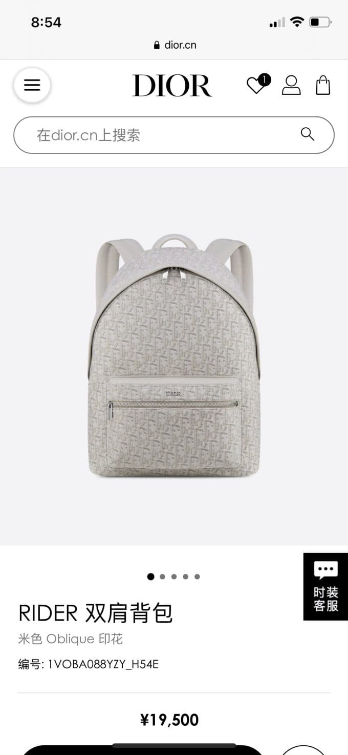 人気高級 ディオールバッグコピー 定番人気2022新品 Dior 男女兼用 バックパック - 画像 (2)