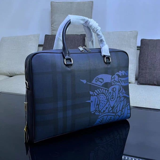 バーバリーバッグコピー 大人気2022新品 BURBERRY メンズ ブリーフケース - 画像 (2)