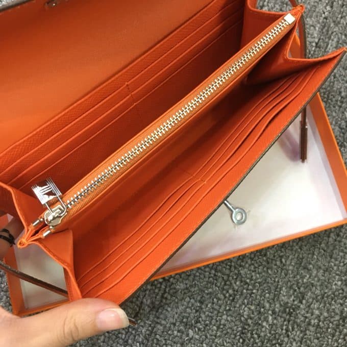 エルメス財布コピー 2020新品注目度NO.1 HERMES 長財布 男女兼用 - 画像 (4)