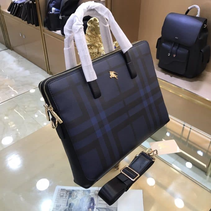 バーバリーバッグコピー 定番人気2022新品 BURBERRY メンズ ブリーフケース - 画像 (3)