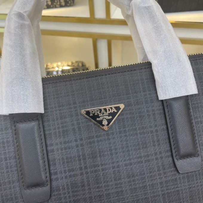 高品質 プラダバッグコピー 定番人気2022新品 PRADA メンズ ブリーフケース - 画像 (6)