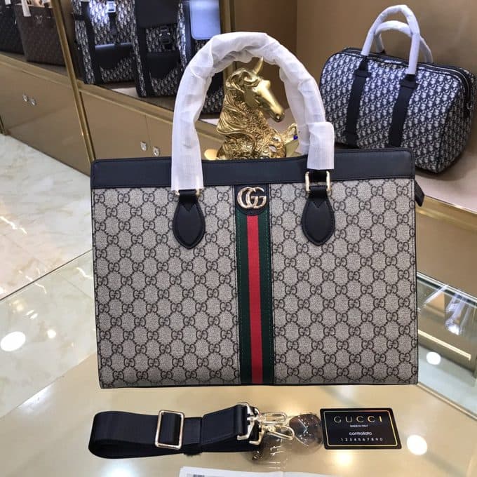 グッチバッグコピー 定番人気2022新品 GUCCI メンズ ブリーフケース