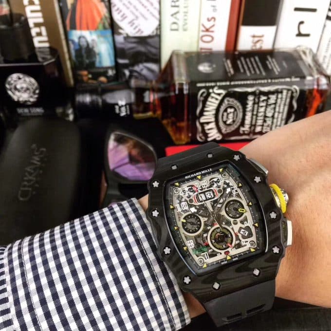 高品質リシャールミル 時計 スーパーコピー メンズ 自動巻き4色 - 画像 (8)