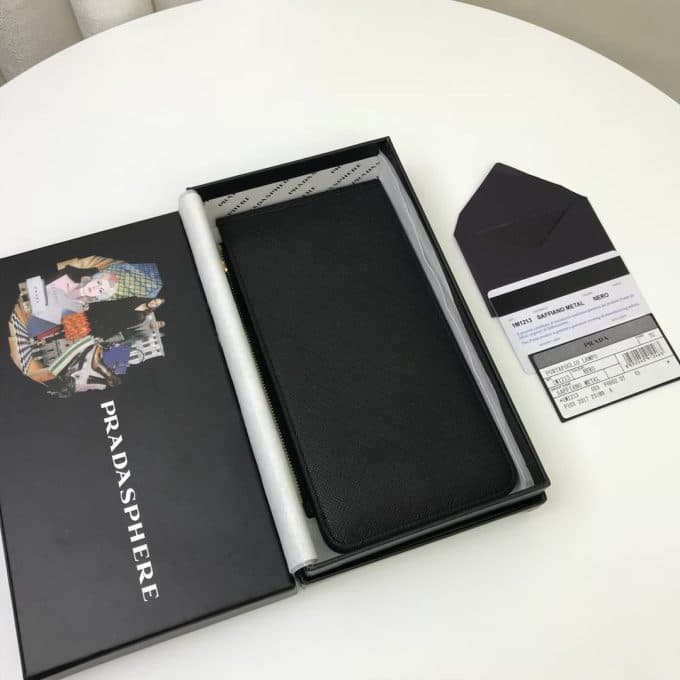 プラダ財布コピー 定番人気2021新品 PRADA 男女兼用 長財布 - 画像 (2)