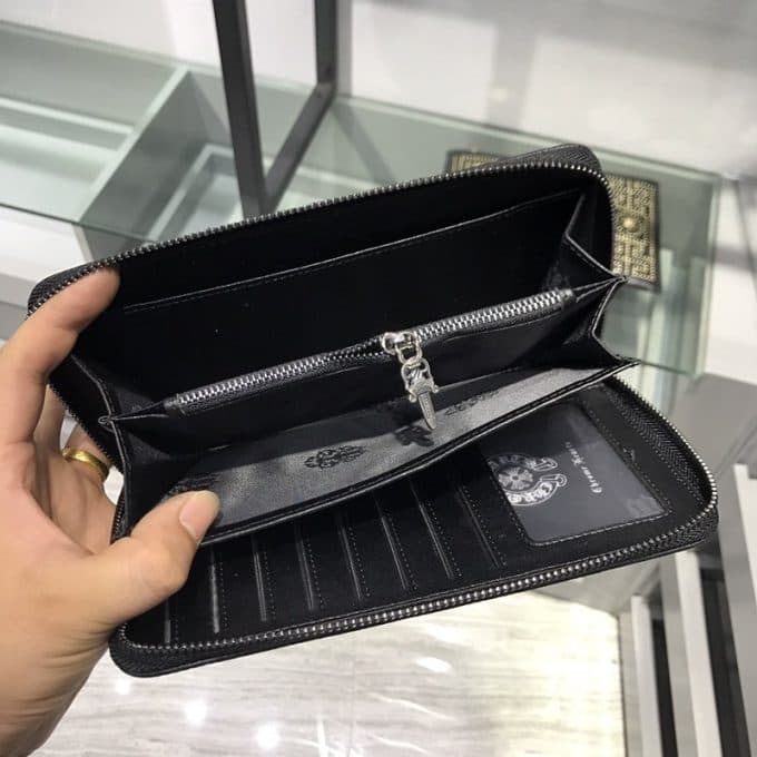 クロムハーツ財布コピー 定番人気2021新品 Chrome Hearts メンズ 長財布 - 画像 (9)