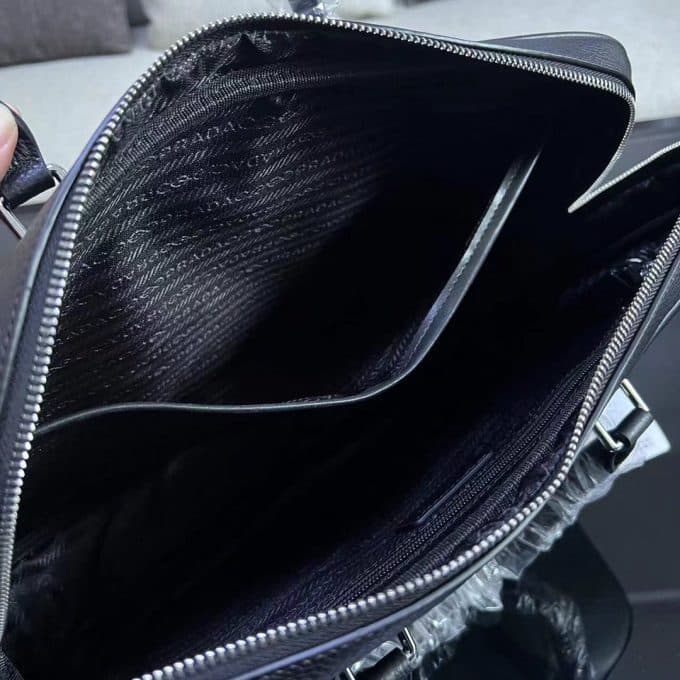 プラダバッグコピー 2022新品注目度NO.1 PRADA メンズ ブリーフケース - 画像 (9)
