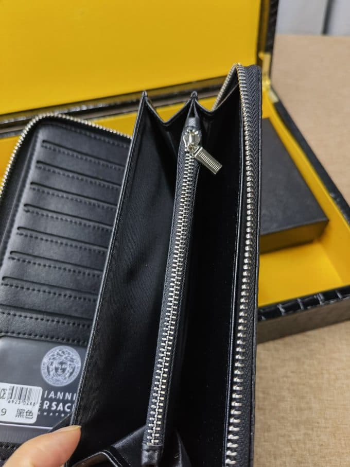 ヴェルサーチェ財布コピー 定番人気2021新品 VERSACE メンズ 長財布 - 画像 (9)