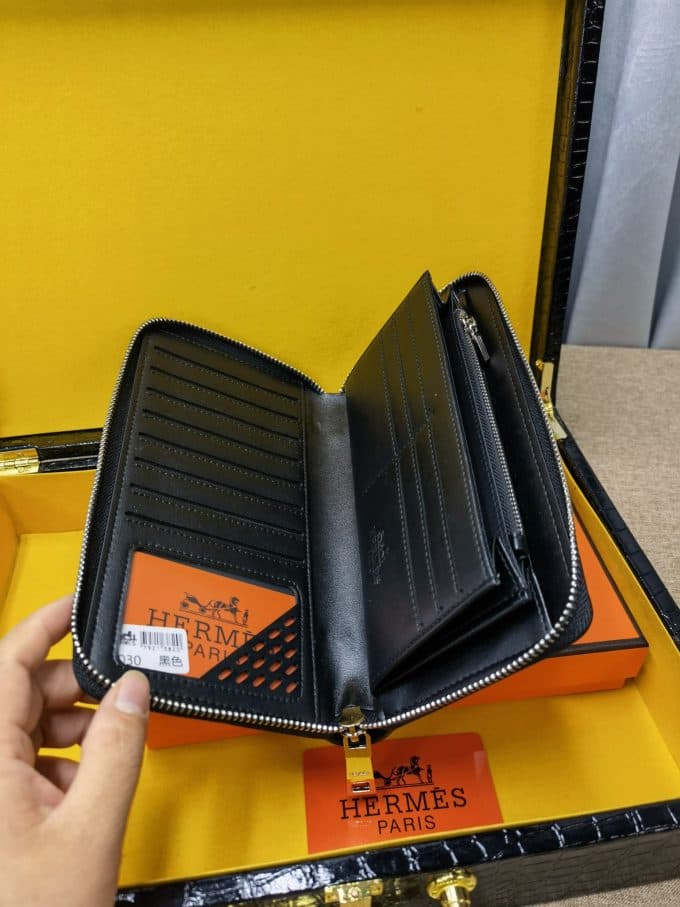 エルメス財布コピー 定番人気2021新品 Hermesメンズ 長財布 - 画像 (7)