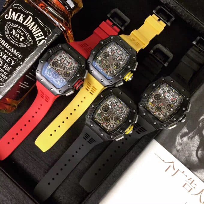 高品質リシャールミル 時計 スーパーコピー メンズ 自動巻き4色 - 画像 (9)