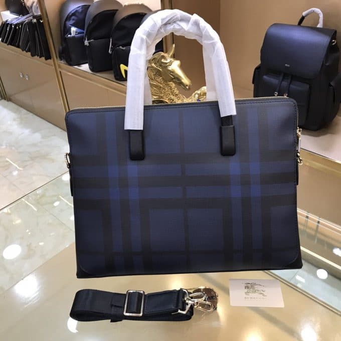 バーバリーバッグコピー 定番人気2022新品 BURBERRY メンズ ブリーフケース - 画像 (2)