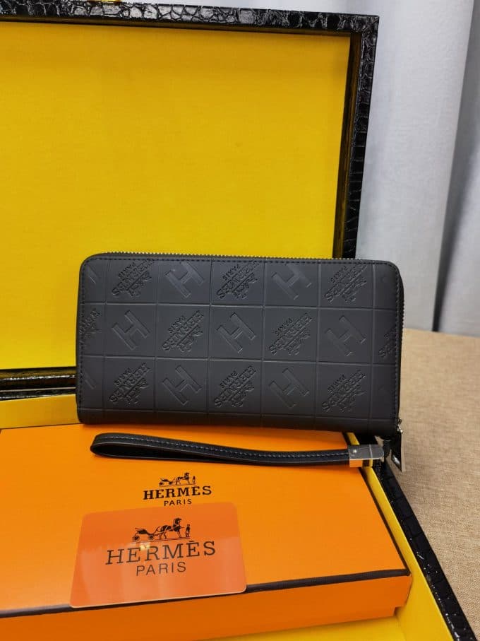 エルメス財布コピー 定番人気2021新品 Hermes メンズ 長財布 - 画像 (2)