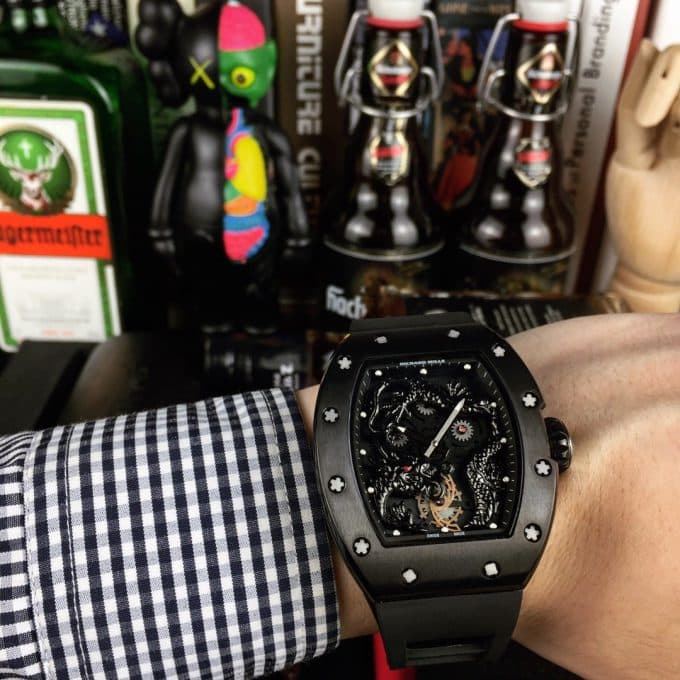 高品質リシャールミル 時計 スーパーコピー メンズ 自動巻き3色 - 画像 (7)
