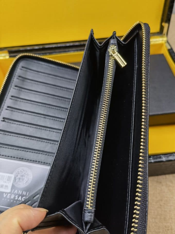 ヴェルサーチェ財布コピー 定番人気2021新品 VERSACE メンズ 長財布 - 画像 (9)
