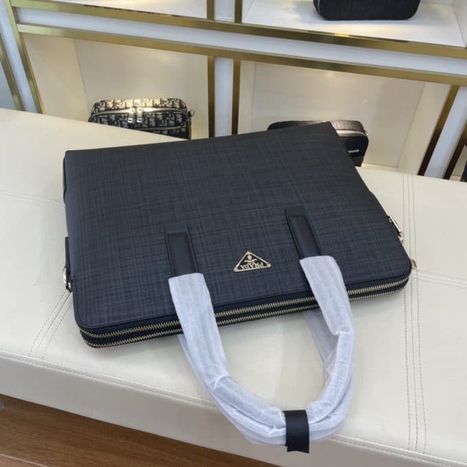 高品質 プラダバッグコピー 定番人気2022新品 PRADA メンズ ブリーフケース - 画像 (3)