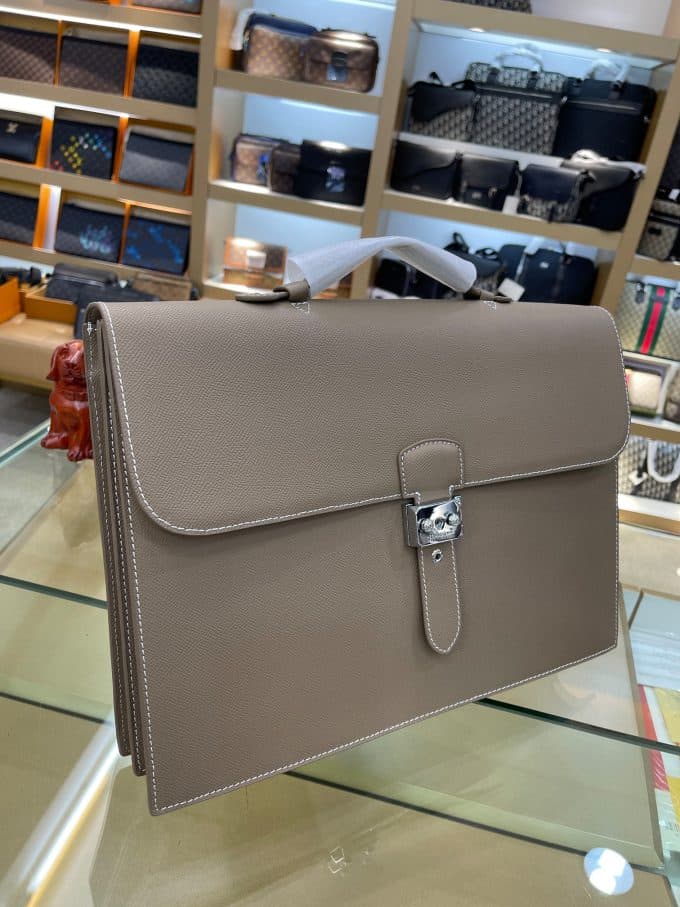 高品質 エルメスバッグコピー 大人気2022新品 HERMES メンズ ブリーフケース - 画像 (3)