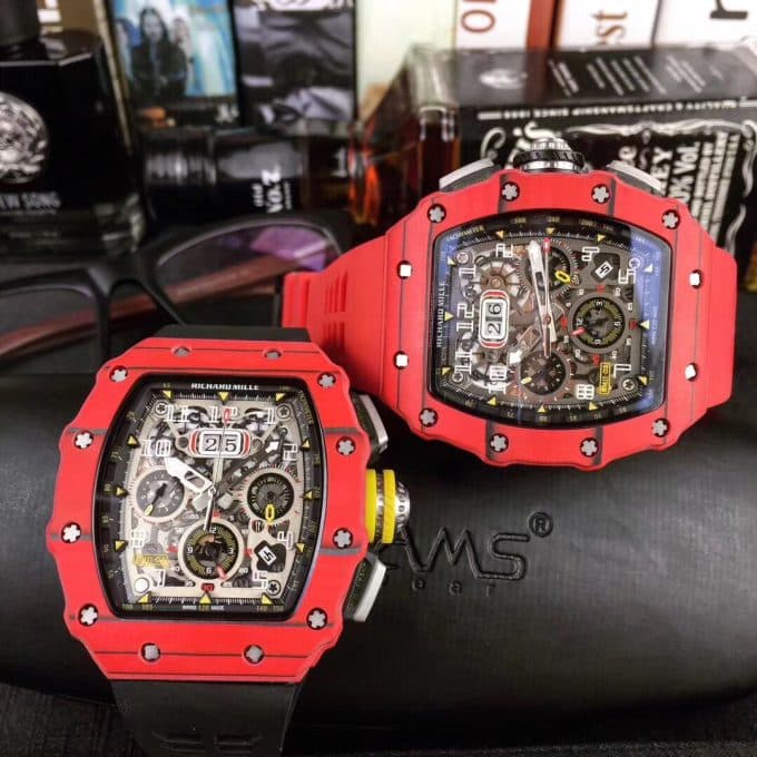 高品質リシャールミル 時計 スーパーコピー メンズ 自動巻き2色 - 画像 (8)
