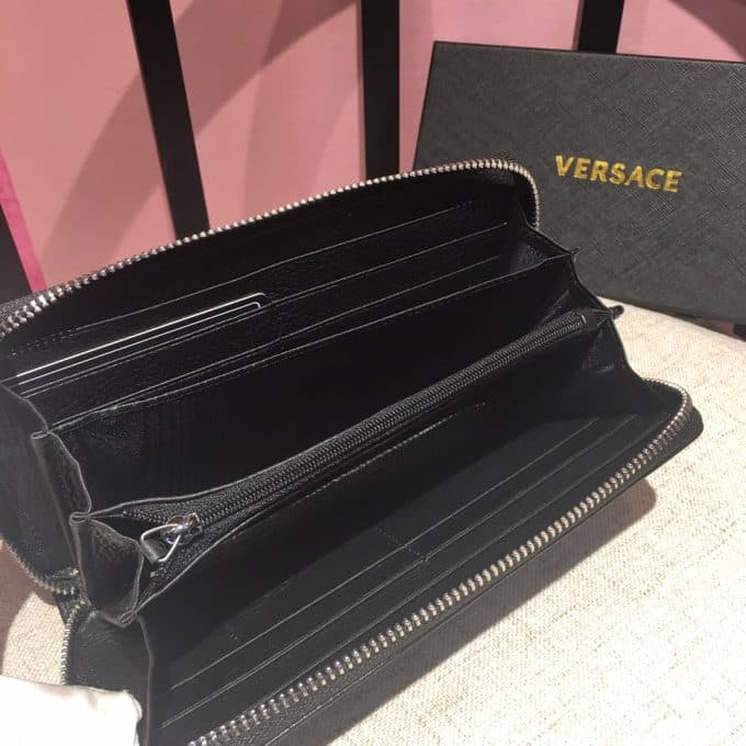 ヴェルサーチェ財布コピー 2021新品注目度NO.1 VERSACE メンズ 長財布 - 画像 (8)