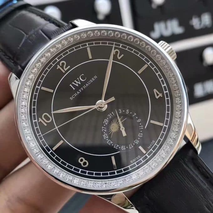 高品質IWC ポルトギーゼ コピーシリーズ メンズ 自動巻き2色 - 画像 (5)