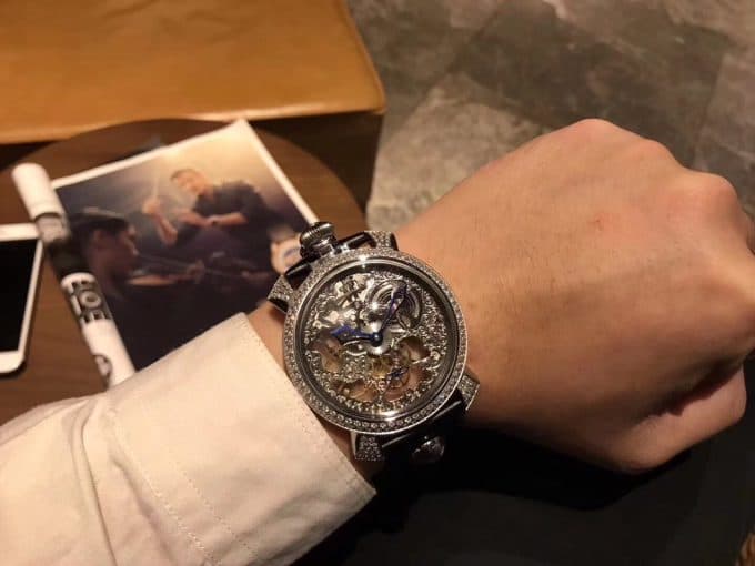 高品質ガガミラノ コピー時計 GaGa MILANO メンズ 自動巻き - 画像 (2)
