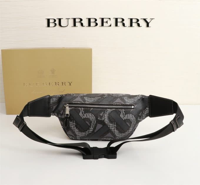 バーバリーバッグコピー 定番人気2022新品 BURBERRY 男女兼用 ウエストポーチ - 画像 (4)