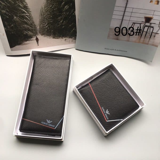 ジョルジオアルマーニ財布コピー 定番人気2021新品 Armani メンズ 長財布 - 画像 (2)