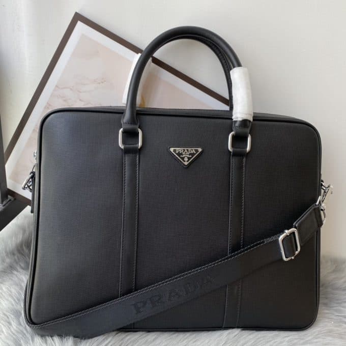 プラダバッグコピー 2022新品注目度NO.1 PRADA メンズ ブリーフケース - 画像 (6)