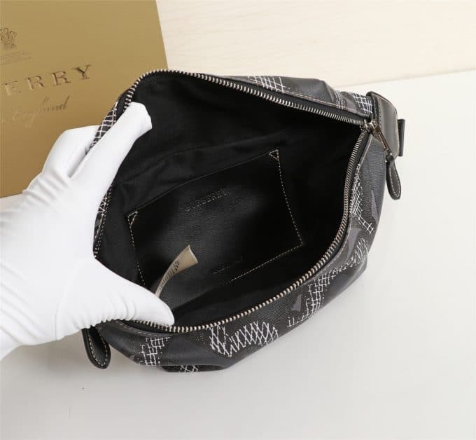 バーバリーバッグコピー 定番人気2022新品 BURBERRY 男女兼用 ウエストポーチ - 画像 (9)