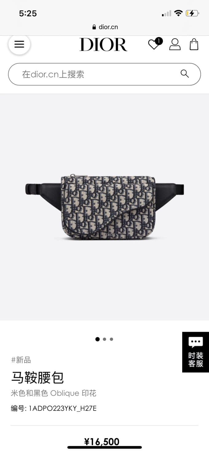 ディオールバッグコピー 2022新品注目度NO.1 Dior メンズ ウエストポーチ - 画像 (2)