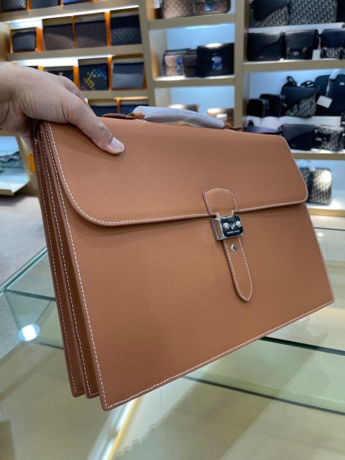 高品質 エルメスバッグコピー 大人気2022新品 HERMES メンズ ブリーフケース - 画像 (5)